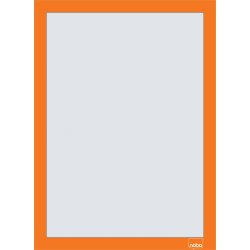 Nobo Affischram, A4, Orange, 2 st.