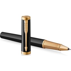 Parker Ingenuity Black GT Rollerball, F
