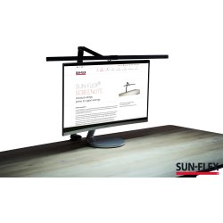 Sun-Flex ScreenLite bordlampe, sort
