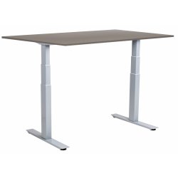 Sun-Flex III hæve-sænkebord, 120x80, Grå/grå