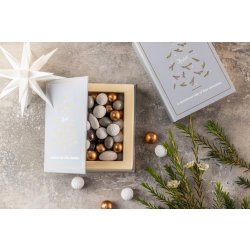 Xocolatl Christmas book, Grey, 125 g