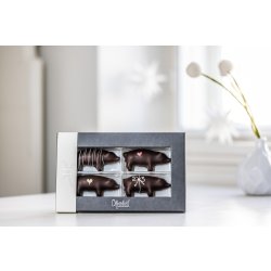 Xocolatl Marcipan grise, 4 stk.