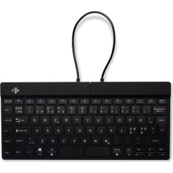 R-Go Split ergonomisk trådløst tastatur, sort