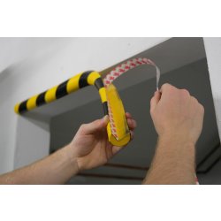Durable hjørnebeskytter C25R, gul/sort
