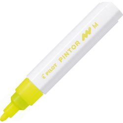 Pilot Pintor märkpenna | M | Neongul