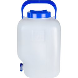 Kiuta Vanddunk 20 liter m/hane, Fødevaregodkendt
