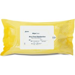 Plum WipeClean Alco Free, Våtservetter Mini, 100