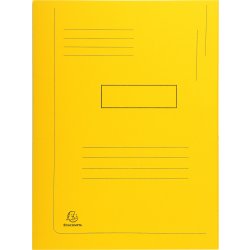 Exacompta Forever 2-klaffsmapp, gul