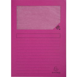 Exacompta Forever Fönstermapp, 100 st, fuchsia