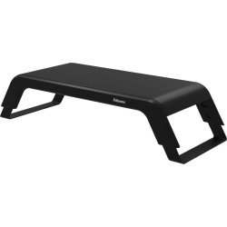 Fellowes Hana monitor stander m. USB-porte, sort