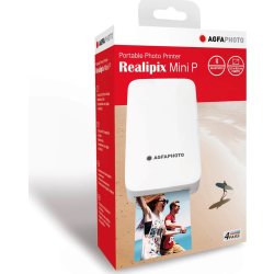 AgfaPhoto Realipix Mini P Fotoprinter, hvid