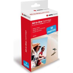 AgfaPhoto Realipix Mini P fotopapper, 30 ark