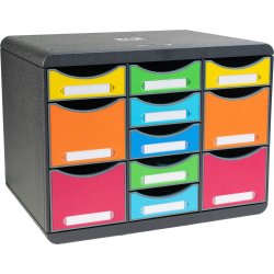Exacompta Store-Box Skrivbordsbyrå, harlequin