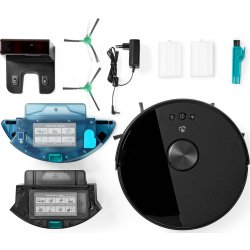 Nedis SmartLife WIFIVCL001CBK Robotstøvsuger, sort