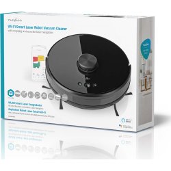 Nedis SmartLife WIFIVCL001CBK Robotstøvsuger, sort