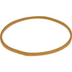 Elastiska band, Brunt, 60x1,7 mm, 250 g