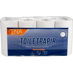 Toiletpapir | 3-Lags | 64 ruller | Hvid | Nyfiber