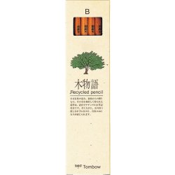 Tombow Recycled Blyerts, B, 12 st