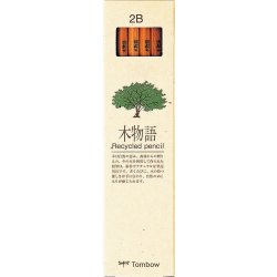 Tombow Recycled Blyerts, 2B, 12 st