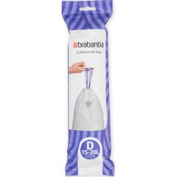 Brabantia Avfallspåse D, 15-20 liter, 20 st.