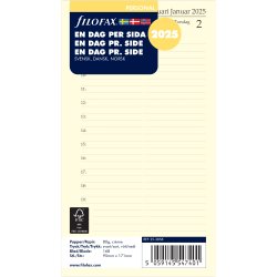 Filofax 2025 Refill | Personal | Dag