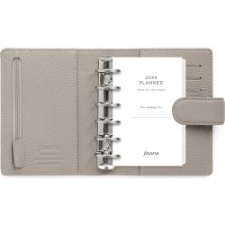 Filofax Norfolk Kalenderomslag | Pocket | Taupe