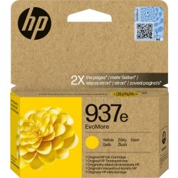 HP 937e EvoMore Original blækpatron, Gul