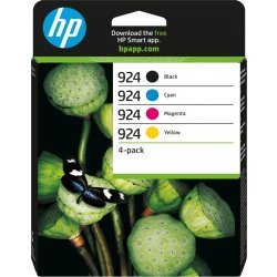 HP 924 original CMYK blækpatron, sampak