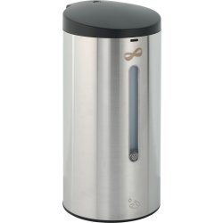 Elektronisk Dispenser, Genfyldbar, Børstet stål