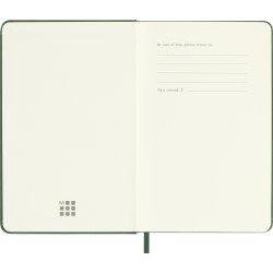 Moleskine 2025 Kalender | H | Uge | Poc. | Grøn