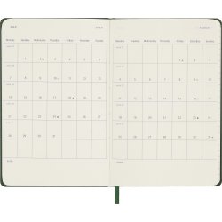 Moleskine 2025 Kalender | H | Uge | Poc. | Grøn