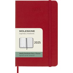 Moleskine 2025 Kalender | H | Uge | Poc. | Rød