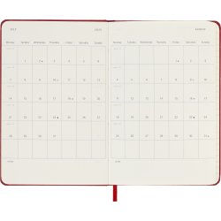 Moleskine 2025 Kalender | H | Uge | Poc. | Rød