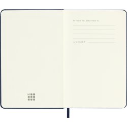 Moleskine 2025 Kalender | H | Uge | Poc. | Blå