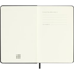 Moleskine 2025 Kalender | H | Uge | Poc. | Sort