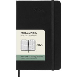 Moleskine 2025 Kalender | H | Uge v. | Poc. | Sort