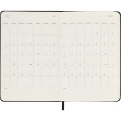 Moleskine 2025 Kalender | H | Uge v. | Poc. | Sort