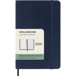 Moleskine 2025 Kalender | S | Uge | Poc. | Blå