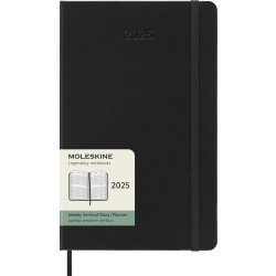 Moleskine 2025 Kalender | H | Uge v. | L | Sort