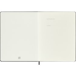 Moleskine 2025 Kalender | H | Uge | XL | Sort