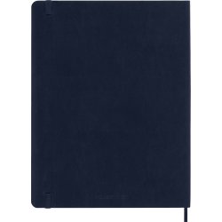 Moleskine 2025 Kalender | S | Uge | XL | Blå