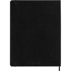 Moleskine 2025 Kalender | S | Uge | XL | Sort