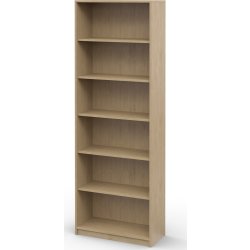 Jive hylla med 6 fack ek dekorlaminat, D35 cm