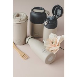 AYA&IDA Drikkeflaske, 350 ml, Beige