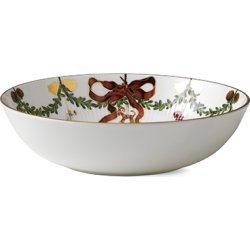 Royal Copenhagen Star Fluted julskål i glas 175 cl