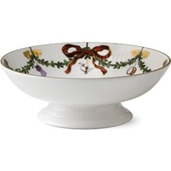 Royal Copenhagen Star Fluted julskål på fot