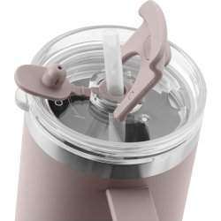 AYA&IDA Thermo Cup With Straw, Rosa