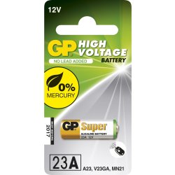 GP Super Alkaline 12V batteri 23A/V23GA/MN21, 1 pk