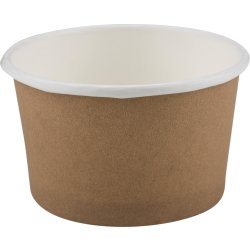 Isbæger, Pap, 140 ml, 4,6cm, Ø 7,9cm, 50 stk.