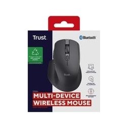 Trust Ozaa mus multi-enhed Bluetooth, sort